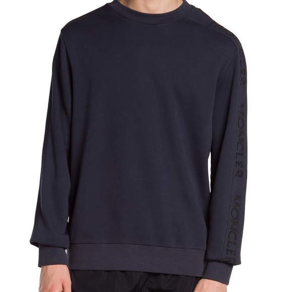 moncler sweatshirt navy